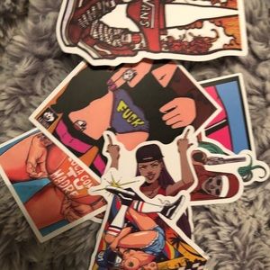 Graphic + Misc Stickers mystery Lot 10 pcs Random